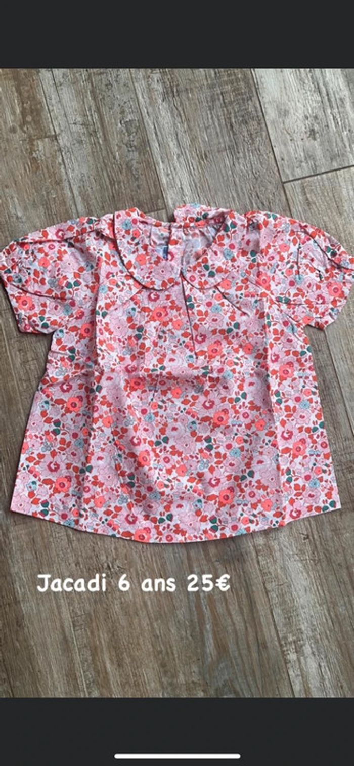 Blouse Liberty Jacadi 6 ans