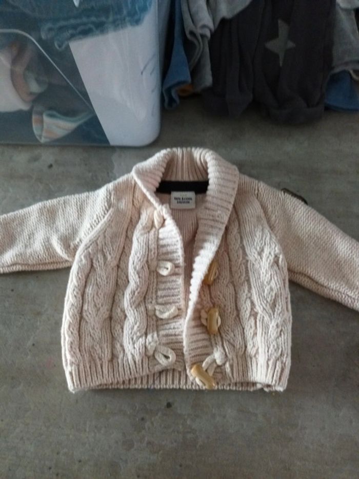 Gilet en laine 3mois