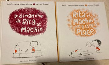 2 livres de Rita et Machin