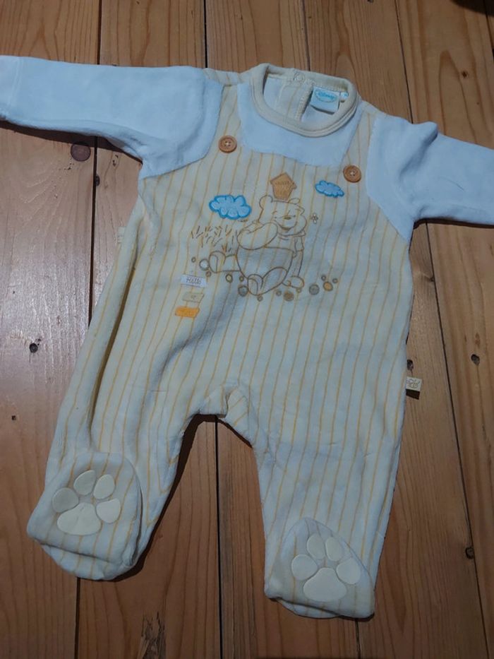 Pyjamas winnie l'ourson 1 mois 🏰