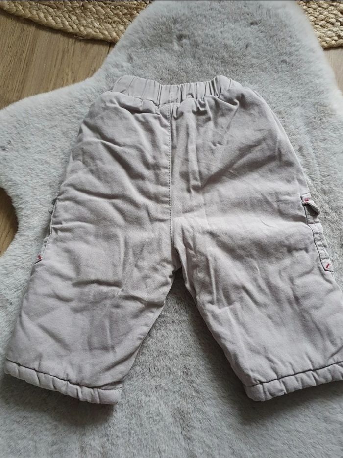 Pantalon épais gris Tom et Jerry 6 mois - photo numéro 4