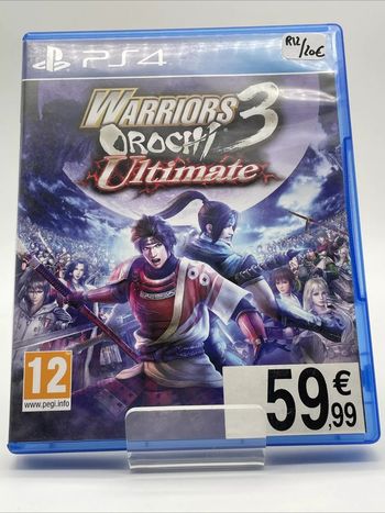 Dynasty Warriors 3 Orochi Ultimate PlayStation 4