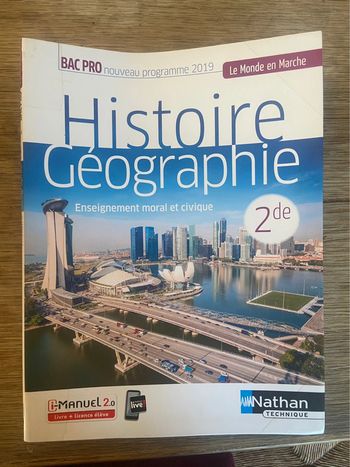 Livre histoire géographie