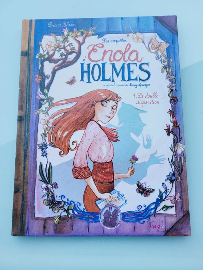 BD les enquêtes d'Enola Holmes, tome 1 La Double Disparition (15)