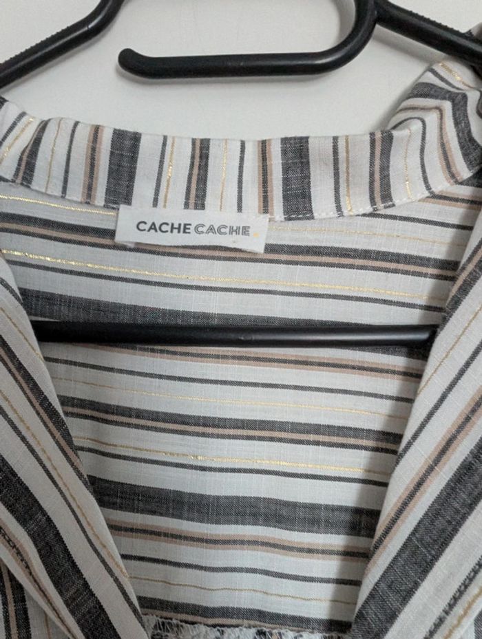 Chemise manches courtes femme taille 38 - photo numéro 2