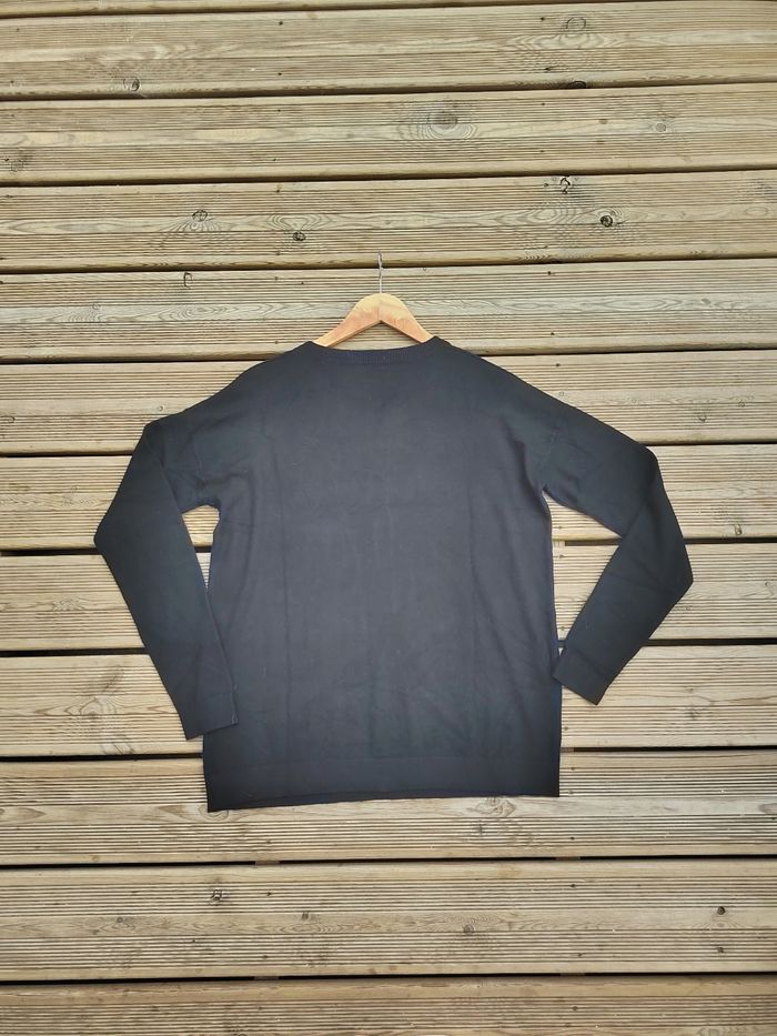 Pull noir avec strass imitation cachemire – Taille 3 – Neuf sans étiquette - photo numéro 4