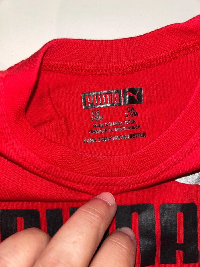 Combi short #puma#6 mois - photo numéro 2