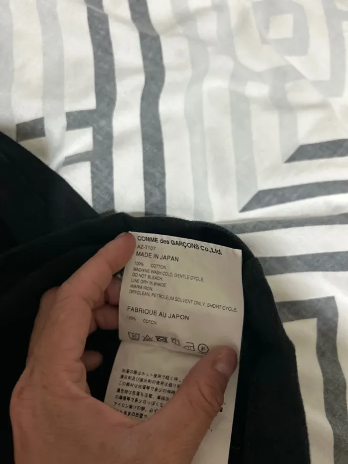 T-shirt comme des garçons - photo numéro 5