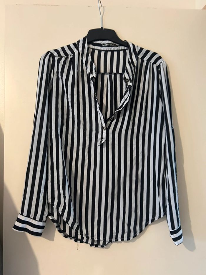 Chemise rayée