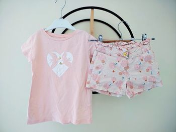 5 ans ensemble été teeshirt Gémo et short orchestra