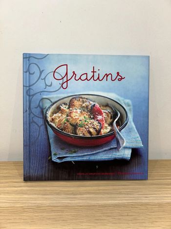 Livre cuisine Gratins Élisabeth Haniotis