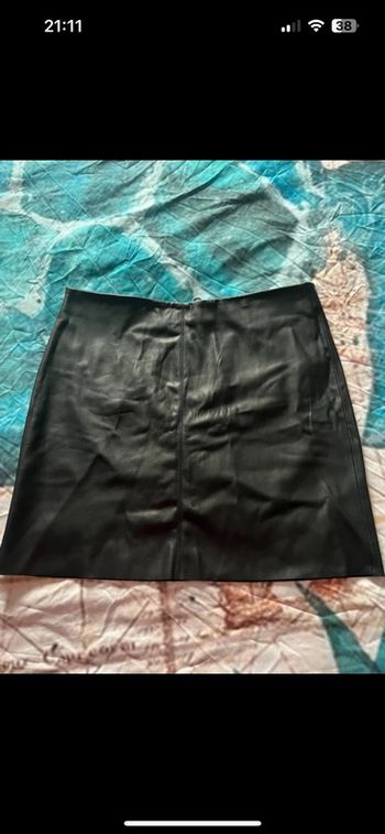 Jupe en simili cuir
