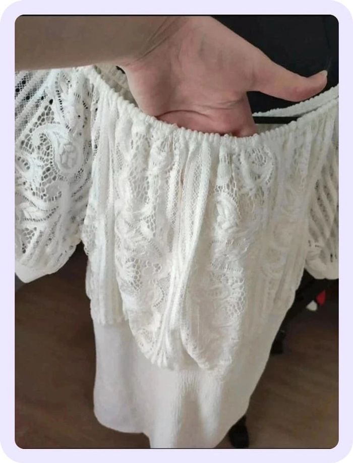 Haut femme blanc - photo numéro 4