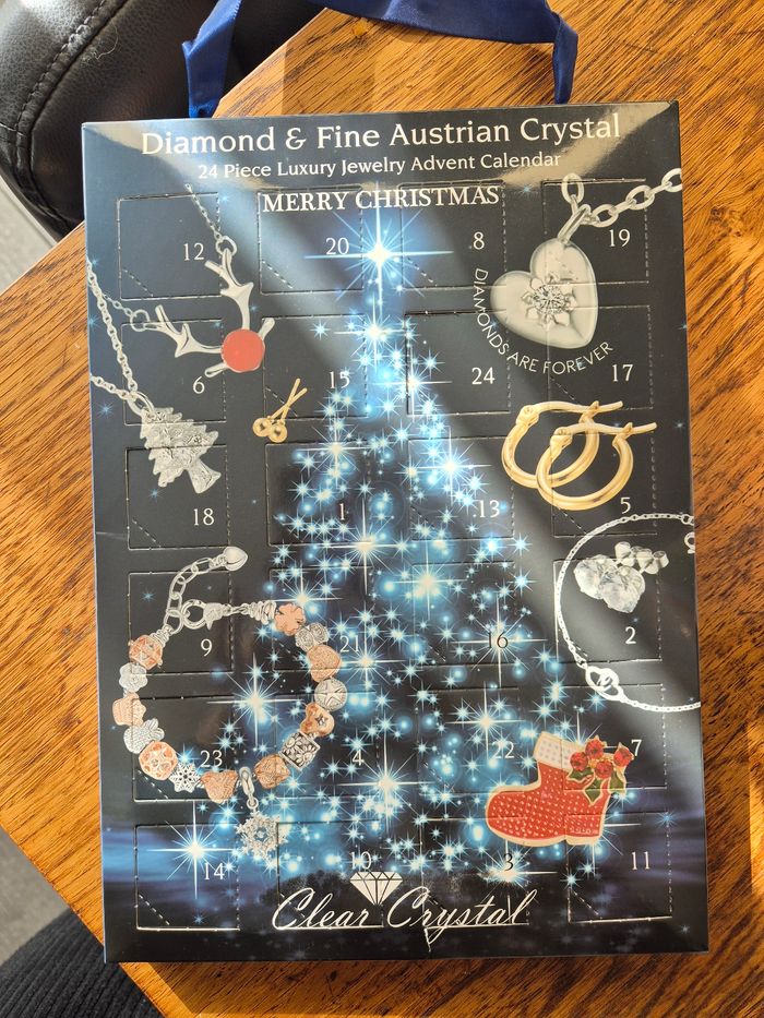 Calendrier de l'avent bijoux