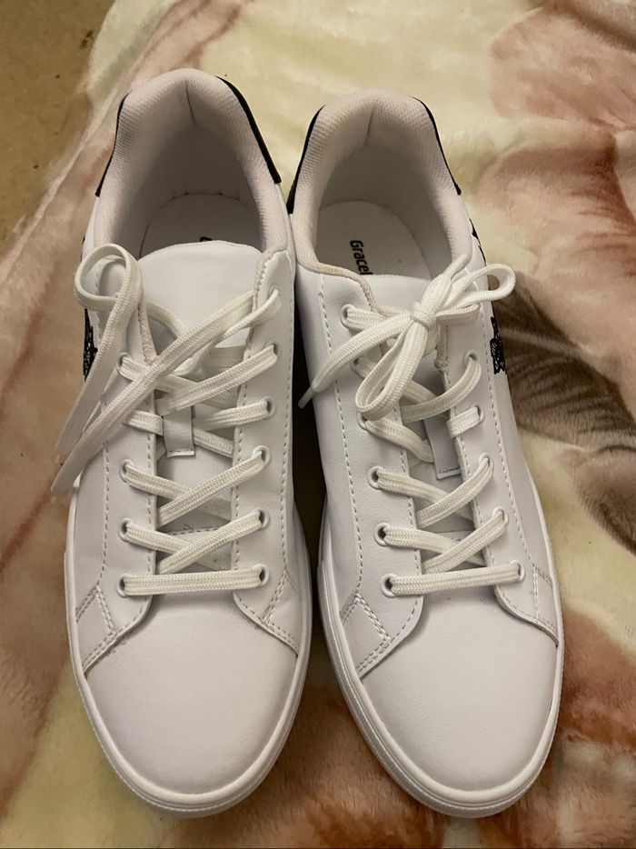 Basket blanche taille 42 - photo numéro 4