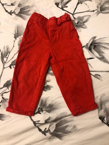 Pantalon fin été mi saison fille 24 mois okaïdi