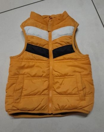 Doudoune sans manches 18 mois