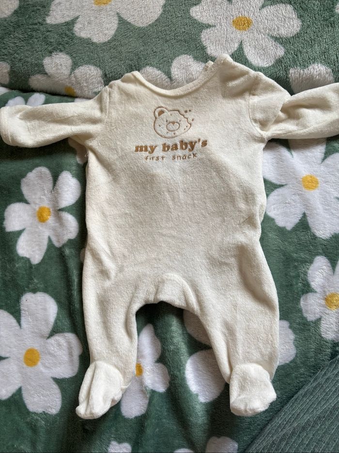 Pijama grenouillère 1 mois