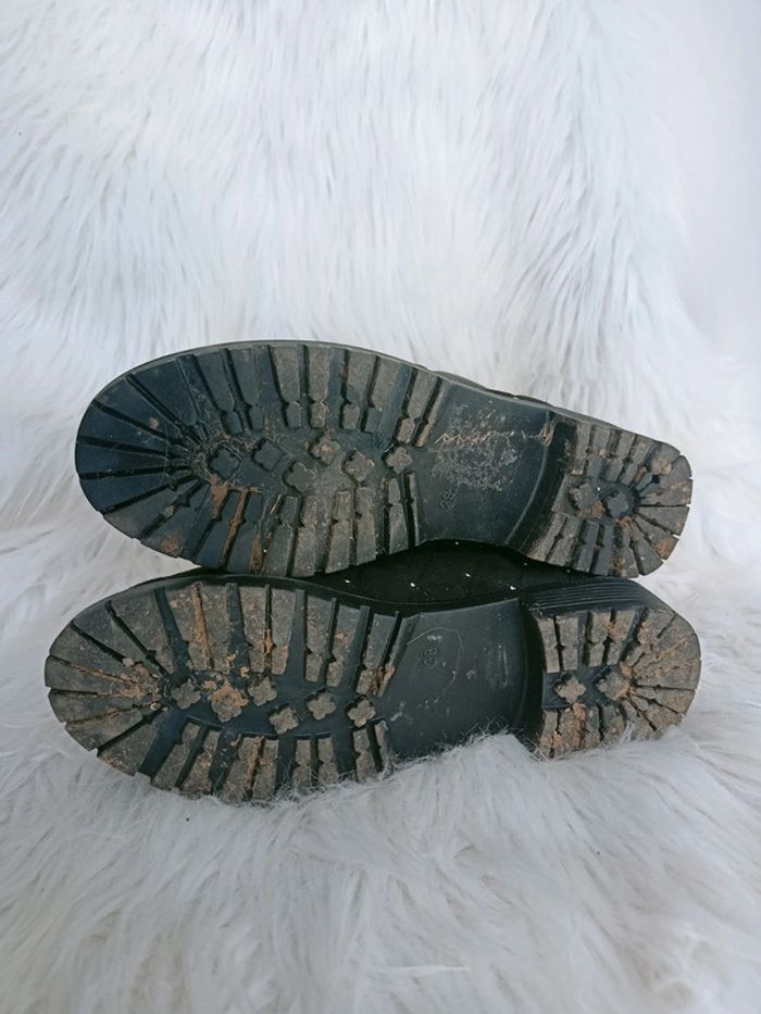 Bottines noires avec strass Creeks P39 - photo numéro 7