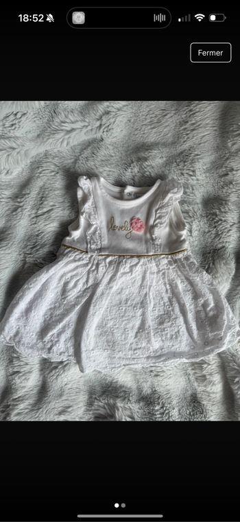 Robe blanche