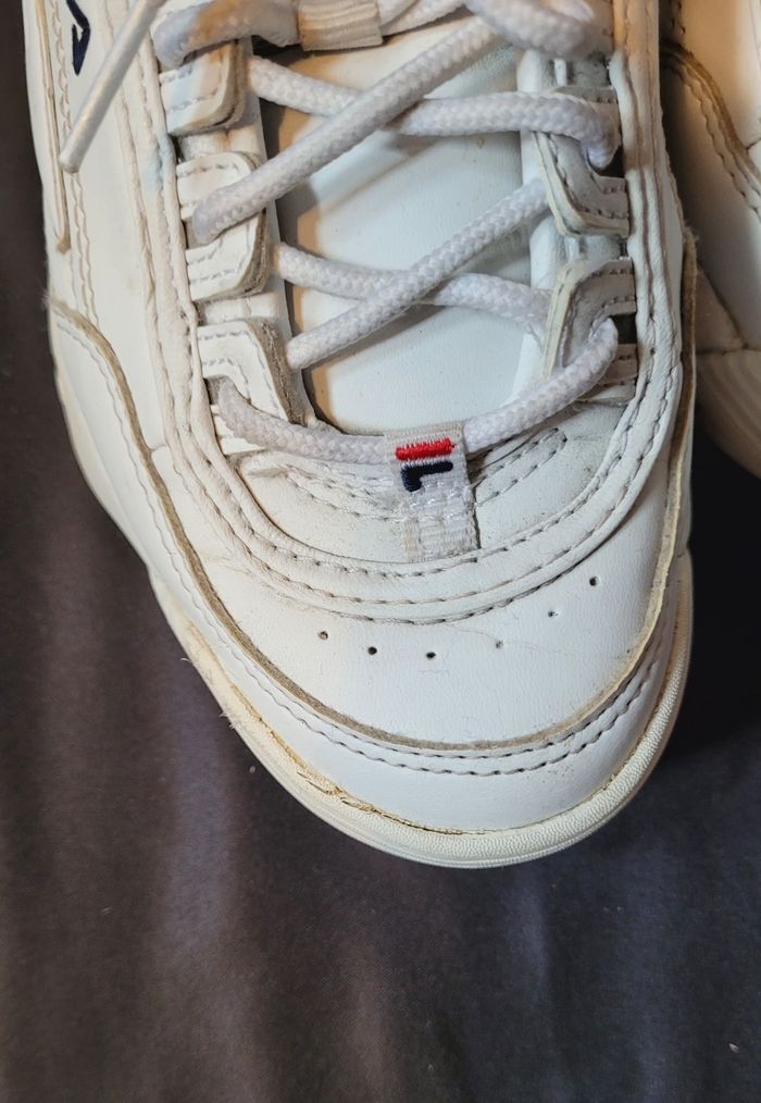 Baskets FILA disruptor blanches - photo numéro 6