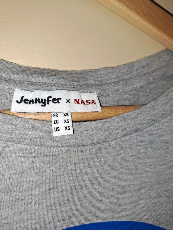 T-shirt femme Jennyfer XS gris tbe - photo numéro 3