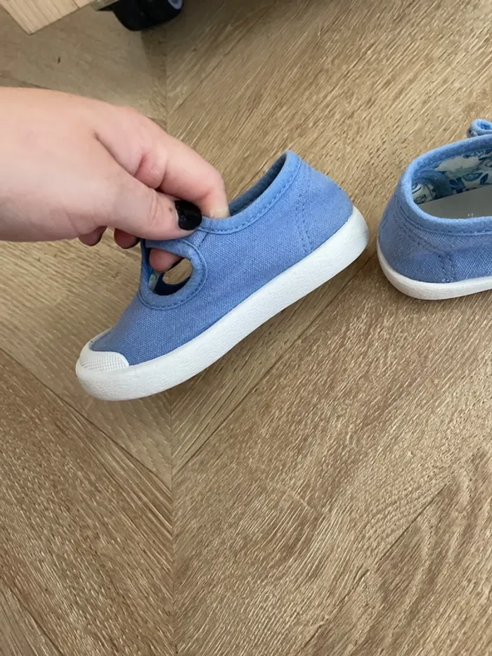 Ballerines bleu taille 22 Gemo - photo numéro 5