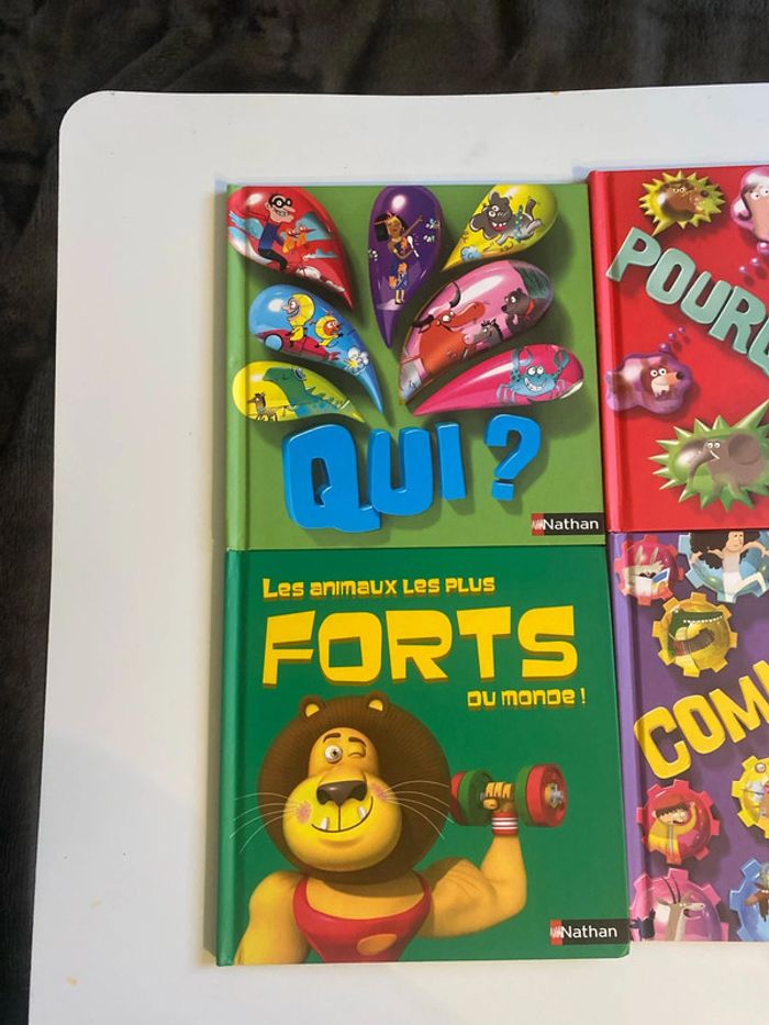 lot de six livres Nathan - photo numéro 2
