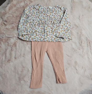 Ensemble legging tunique 12 mois 