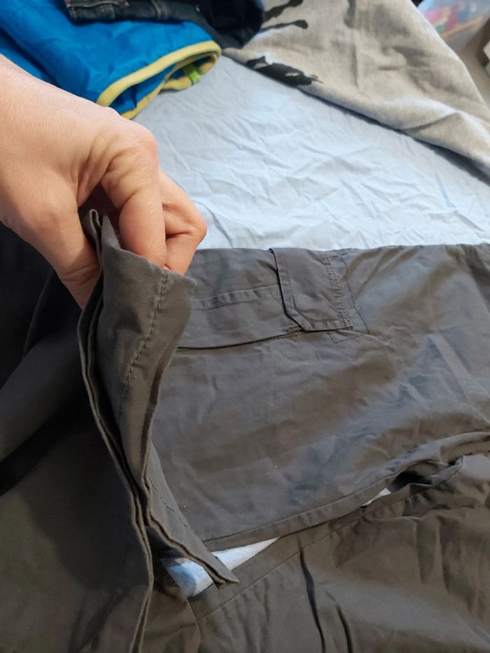 Pantalon cargo gris - photo numéro 3