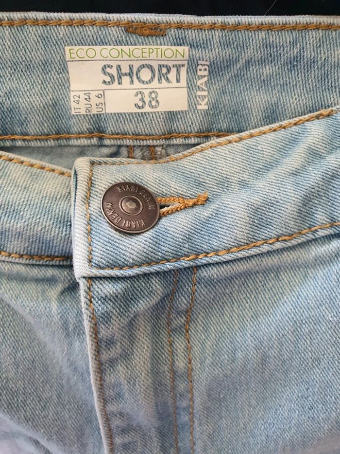 Short en jean taille 38 kiabi - photo numéro 3