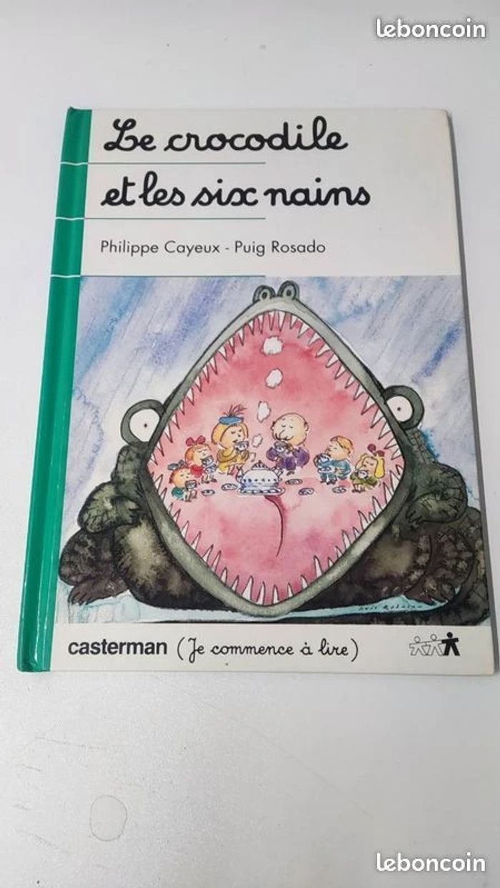 Livre le crocodile et les six nains