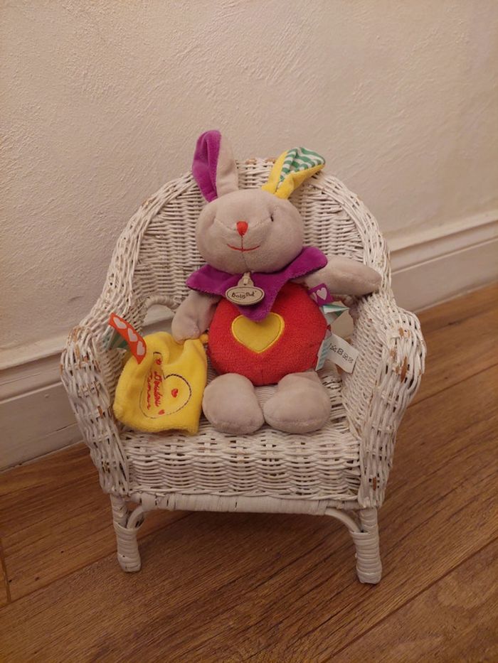 #P6 - Doudou d'amour lapin Baby Nat'