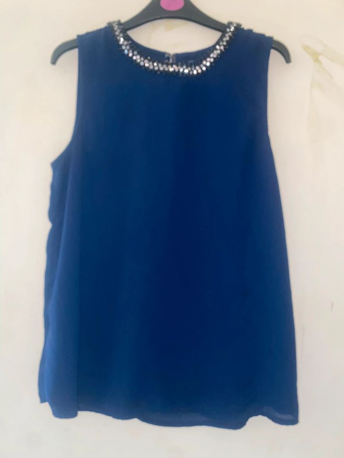 Blouse bleu marine