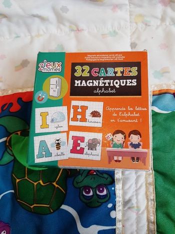 Jeux 32 cartes magnétique éducative jeux 2 mômes