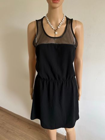 Robe noire sans manches School Rag taille 1 état satisfaisant (avec défaut)