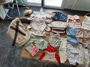 Lot 1 mois fille été 