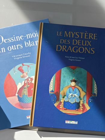 Le mystère du dragon et dessine moi un ours blanc