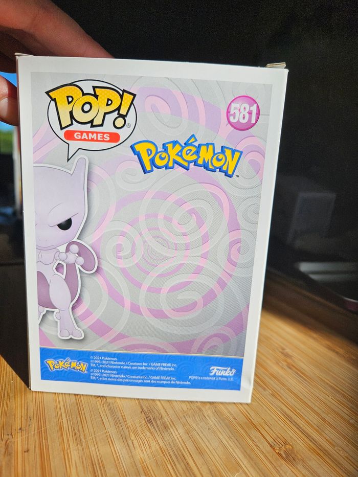 Funko Pop Pokémon – Mewtwo (#581) - photo numéro 4