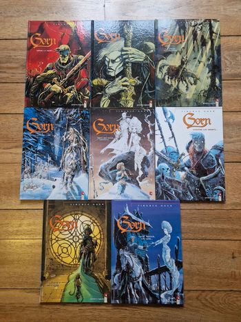 Lot de 8 bd gorn 1 à 8