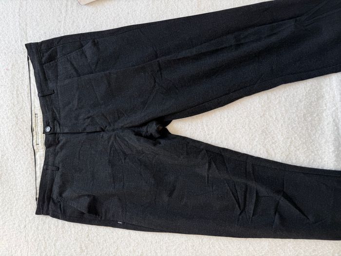 Pantalon chino homme Zara – Noir effet laine – Taille 46 / XL/XXL - photo numéro 2