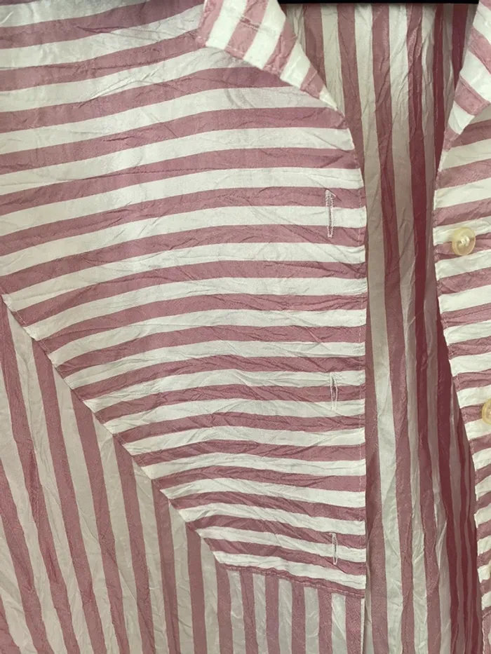 Chemise à rayures rose - photo numéro 3