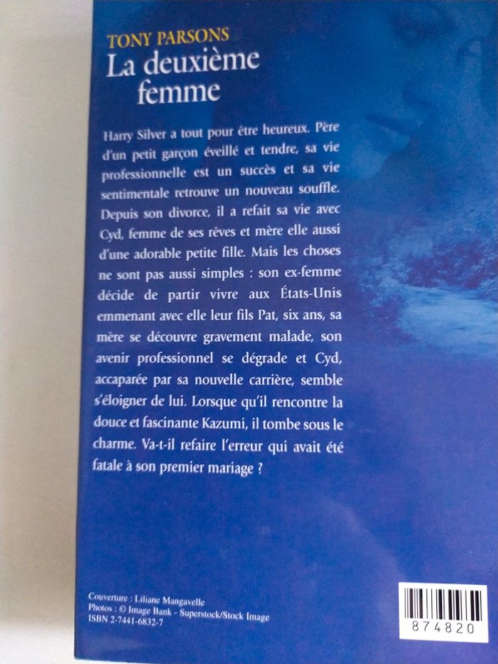 La deuxième femme de Tony Parsons - photo numéro 2