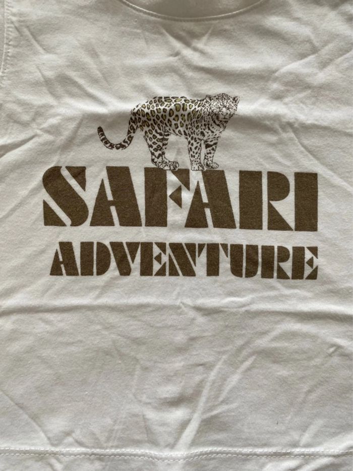 Lot 2 T-shirts 👕 et 2 chemises 👔 manches courtes - 12 mois - Obaïbi - TBE - photo numéro 15