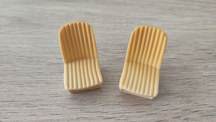 Lot x2 sièges avant pièce détachée miniature jaguar SS 100 1937 1/18 burago #B62