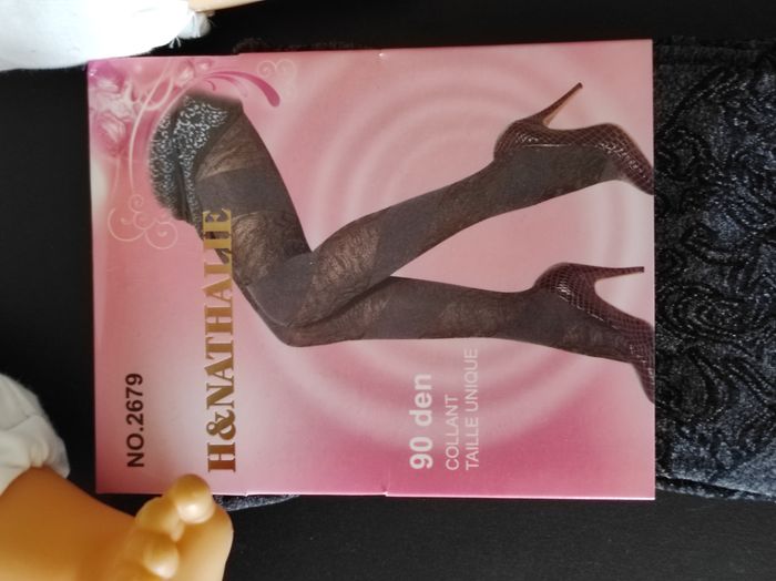 Collant fantaisie femme – 90 deniers – neuf - photo numéro 2