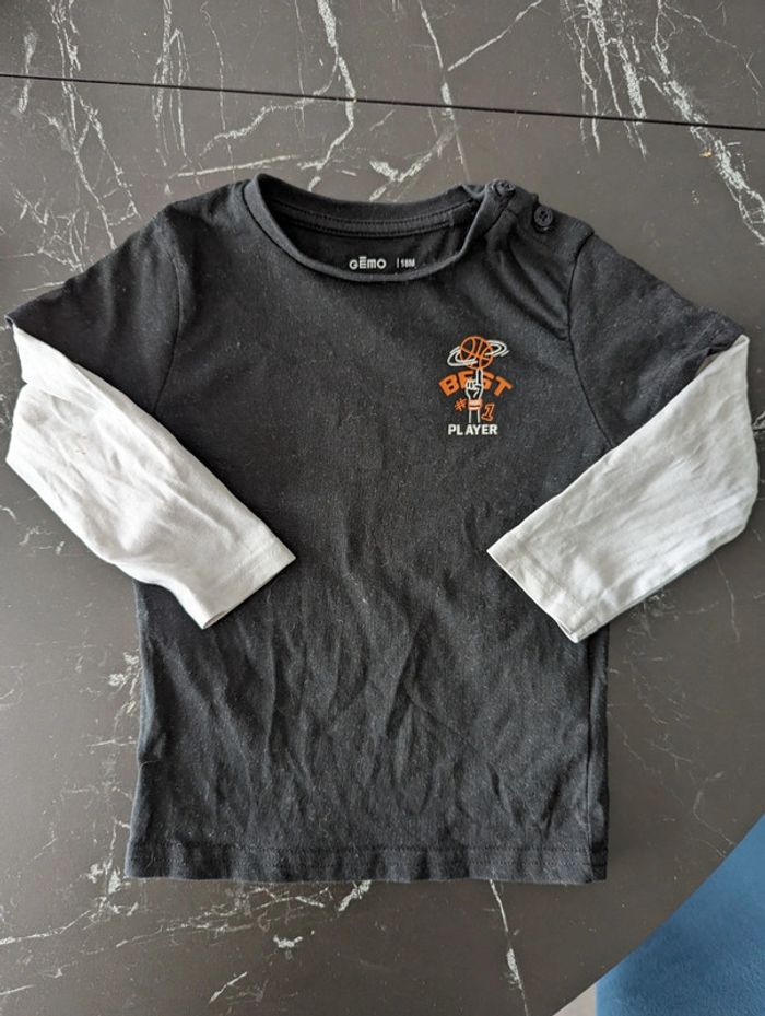 Tee shirt a manches longues garçon 👍