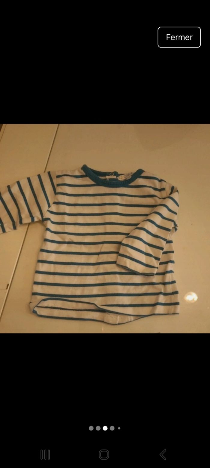 T-shirt manche longue 6 mois - photo numéro 7