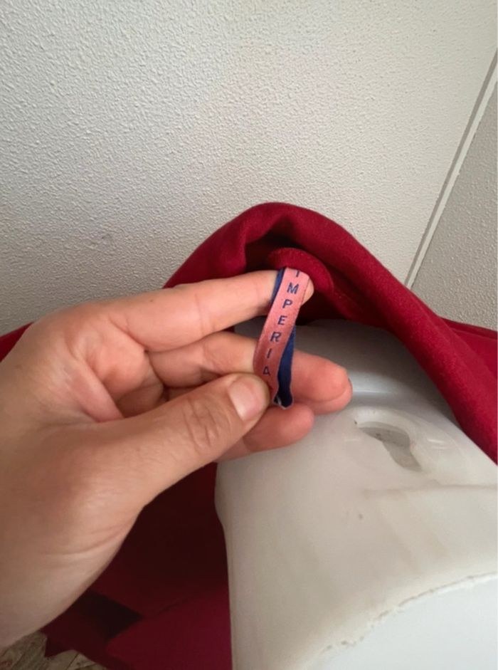 Veste impérial rouge taille 40 - photo numéro 2