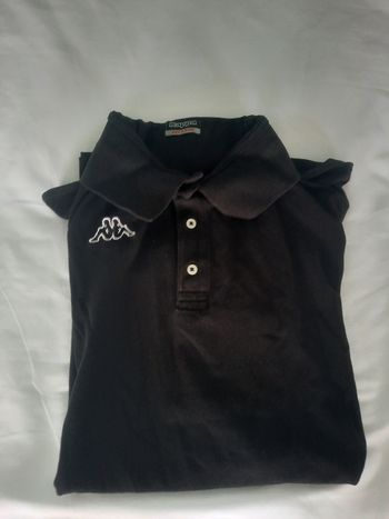 Polo Kappa noir - Taille XXL